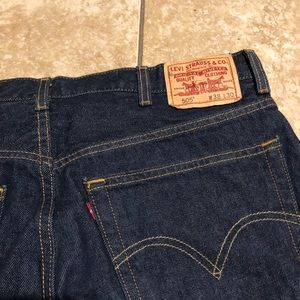 New men’s Levi’s 505 straight leg jeans size 38